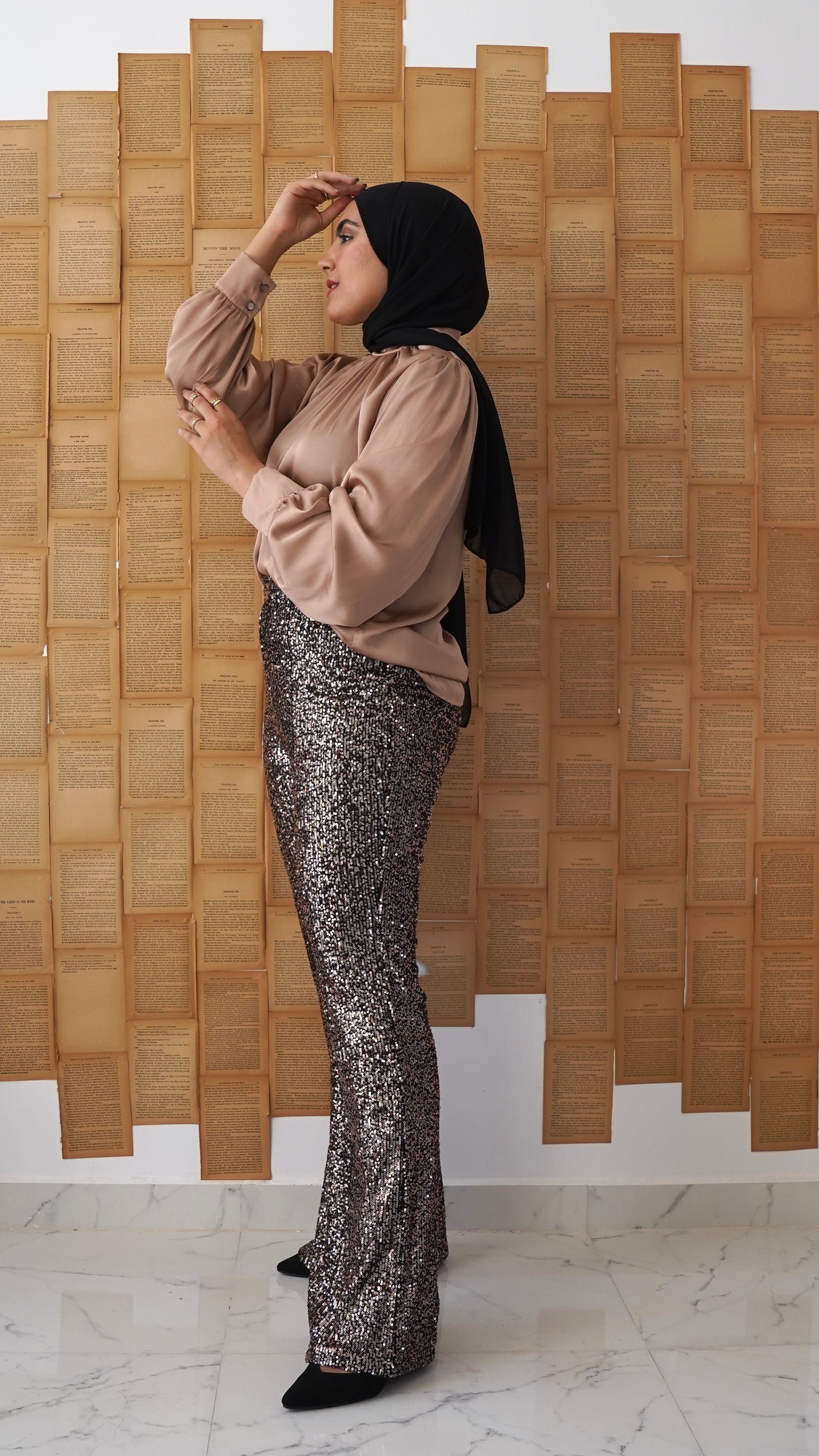 Sequence pants in oxide