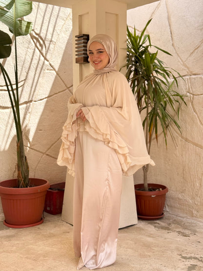 Raffyelo jumbsuit in nude