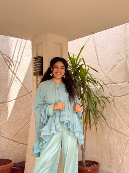 Raffyelo jumpsuit in aqua