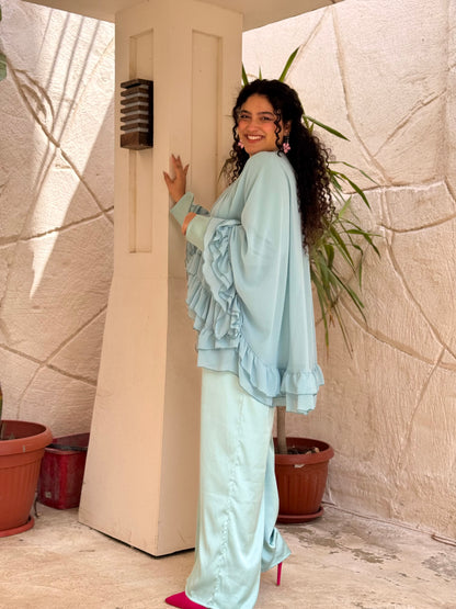 Raffyelo jumpsuit in aqua