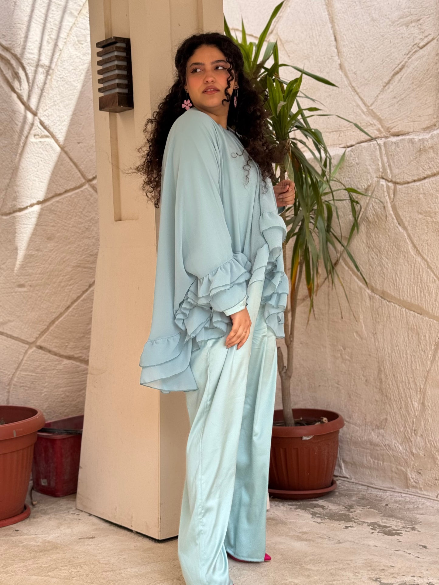 Raffyelo jumpsuit in aqua