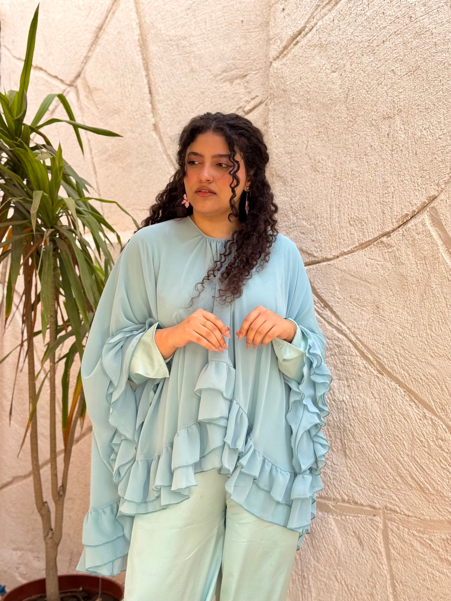 Raffyelo jumpsuit in aqua